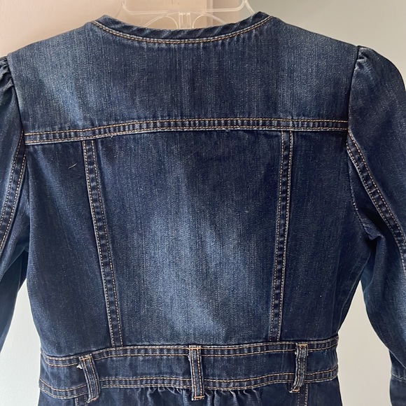 Five Plus Denim Button Up Dressl - Picture 4 of 15